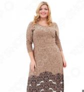 Платье Лауме-стиль «Счастье». Цвет: бежевый