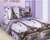 Комплект постельного белья Белиссимо «Романтика Парижа». 2-спальный