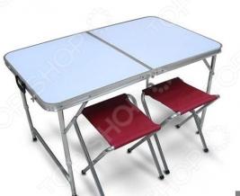 Набор: стол складной и стулья PT-019: 3 предмета