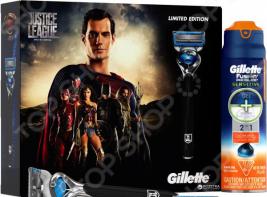 Бритва Gillette Fusion ProShield Chill со сменными кассетами и гелем для бритья